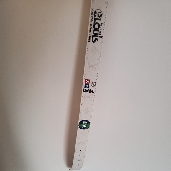 Louis vuitton logo French belt - Picture 2 of 6